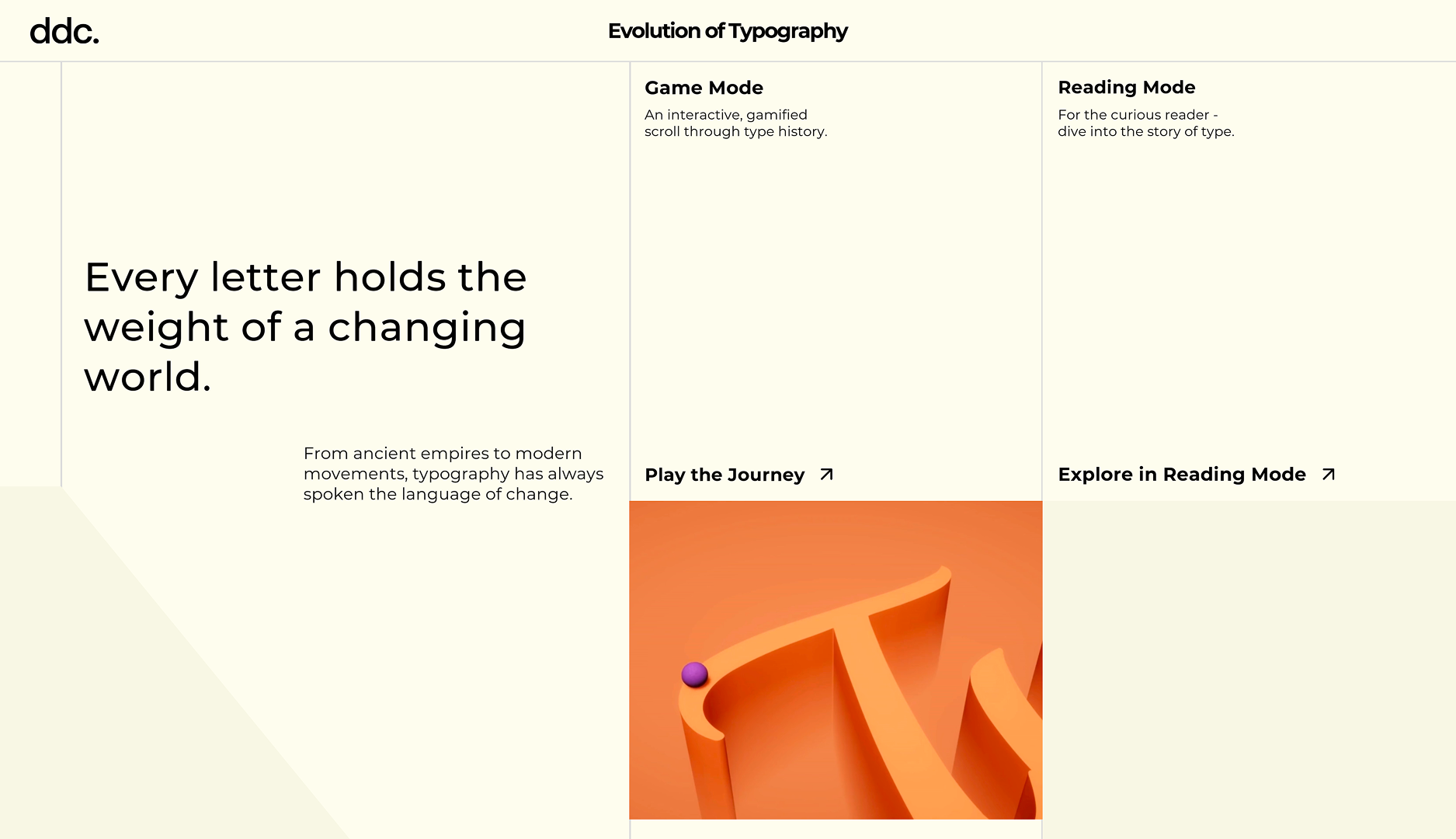 Evolution of Typography 2.0
